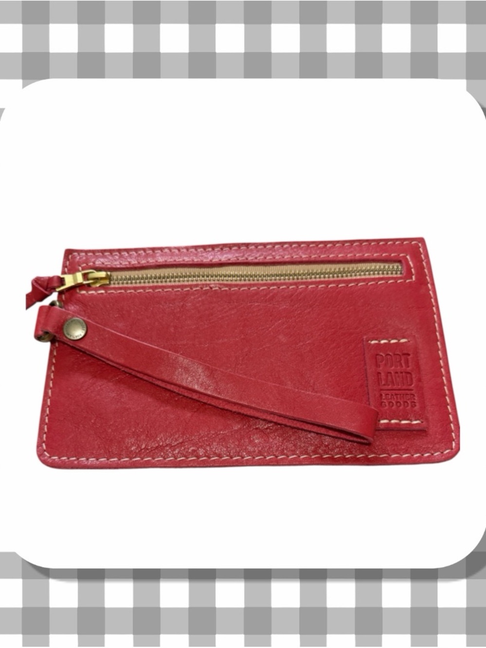 🦄 Portland Leather Adriana Pouch | Sugar | Retired Color and Product